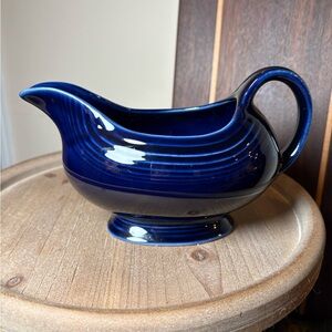 Fiestaware RETIRED COBALT Blue Gravy Boat